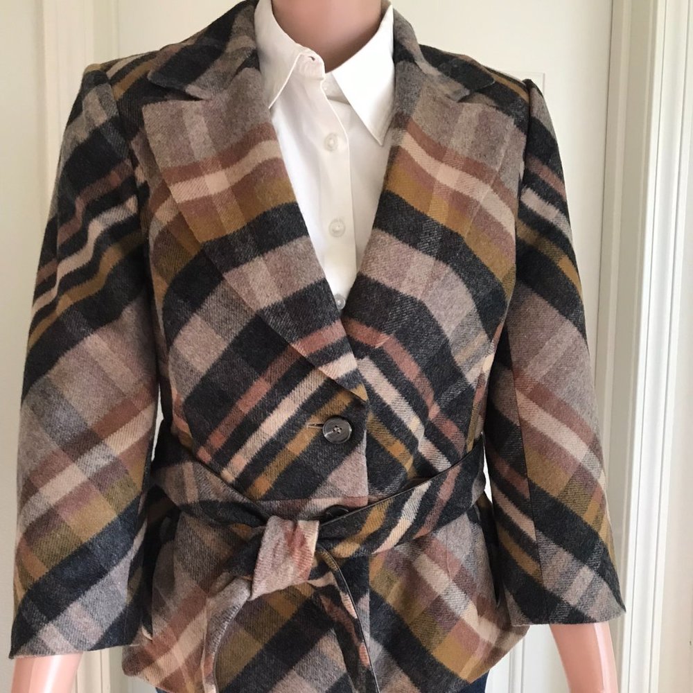 Nordstrom Woll Classique Entier Coat with Belt